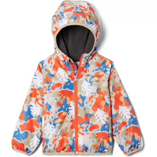 Columbia Baby Boys Mini Pixel Grabber Ii Wind JacketAncient Fossil Camo Splash