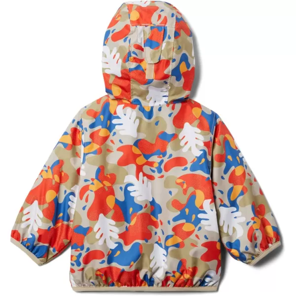 Columbia Baby Boys Mini Pixel Grabber Ii Wind JacketAncient Fossil Camo Splash