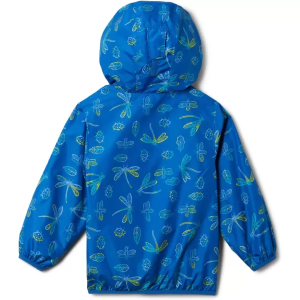 Columbia Baby Boys Mini Pixel Grabber Ii Wind JacketBright Indigo Bug Catcher