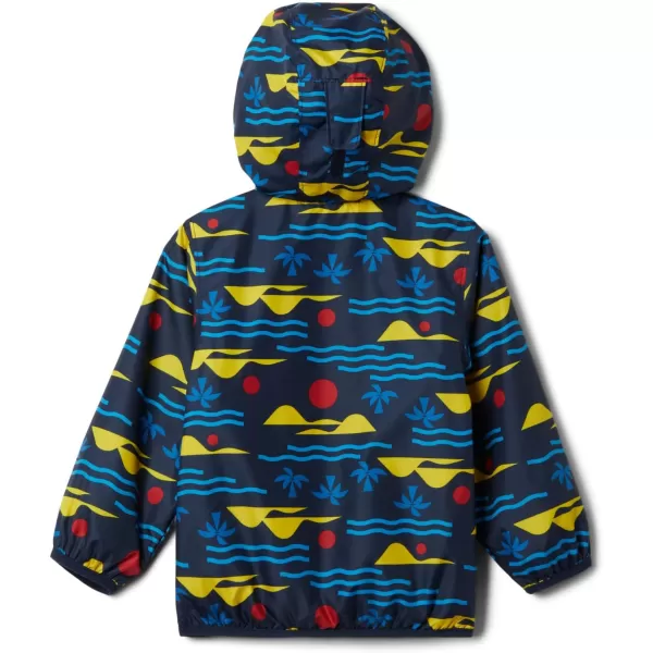 Columbia Baby Boys Mini Pixel Grabber Ii Wind JacketCollegiate Navy Seaside