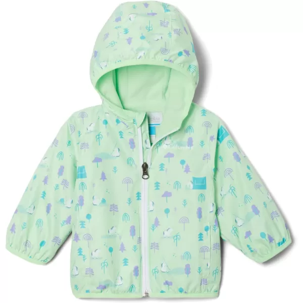 Columbia Baby Boys Mini Pixel Grabber Ii Wind JacketKey West Unicorn Campout