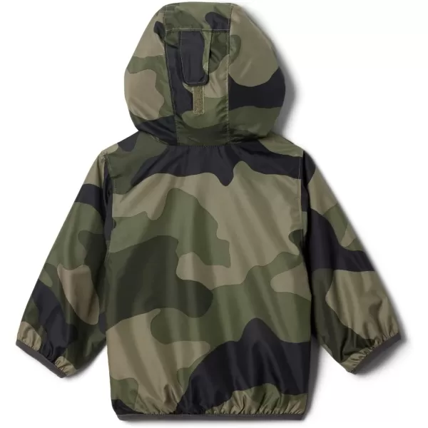 Columbia Baby Boys Mini Pixel Grabber Ii Wind JacketStone Green Mod Camo