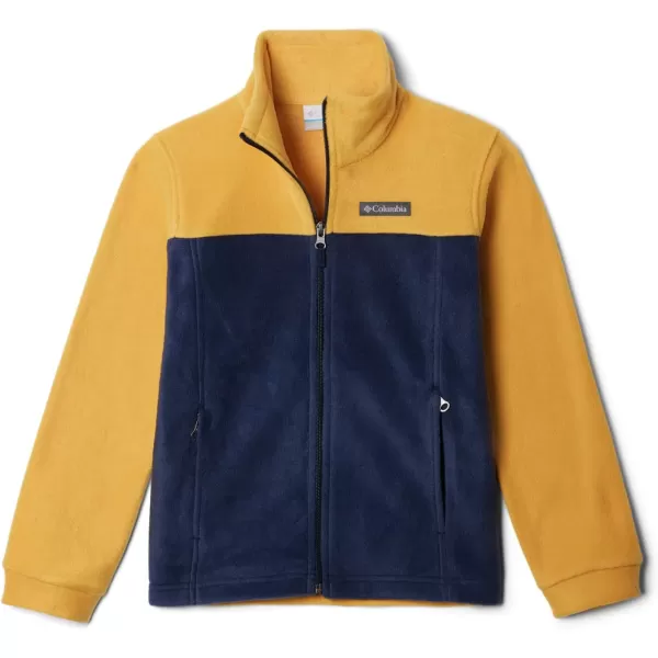 Columbia Baby Boys Steens Mountain Ii FleeceRaw HoneyCollegiate Navy