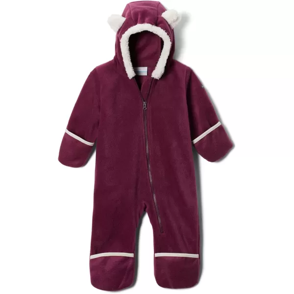 Columbia Baby Boys Tiny Bear Ii Bunting Warm Soft FleeceMarionberry