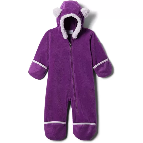 Columbia Baby Boys Tiny Bear Ii Bunting Warm Soft FleecePlum