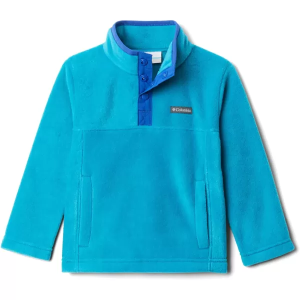 Columbia Baby Steens MTN 14 Snap Fleece PullOverFjord BlueLapis Blue