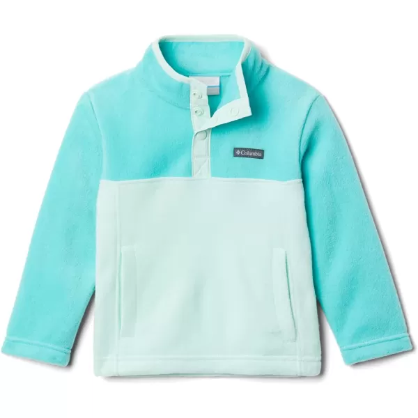 Columbia Baby Steens MTN 14 Snap Fleece PullOverSea IceDolphin