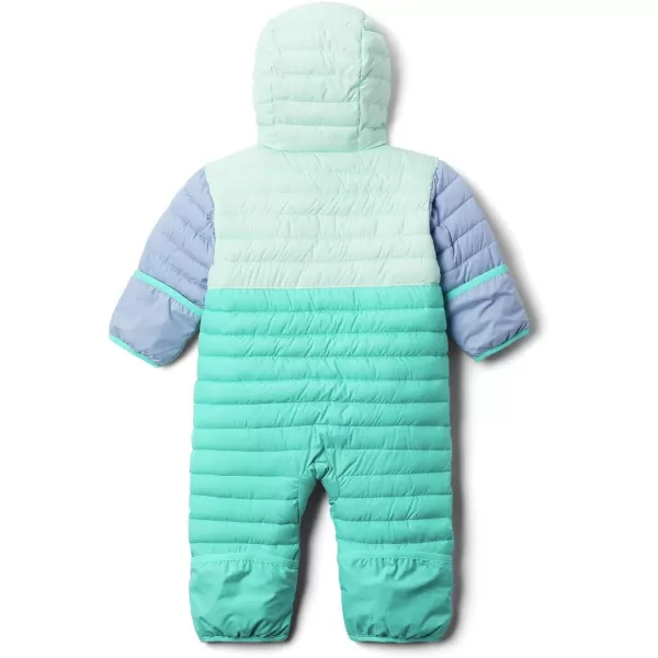 Columbia BabyGirls Powder LitenbspReversible BuntingDolphinSea IceEmpress