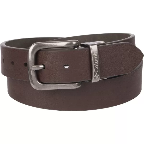 Columbia Boys 1 Wide Classic Reversible BeltBig Boys OliveBrown