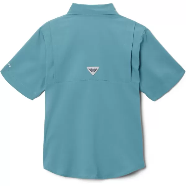 Columbia Boys Big Tamiami Short Sleeve ShirtTranquil Teal