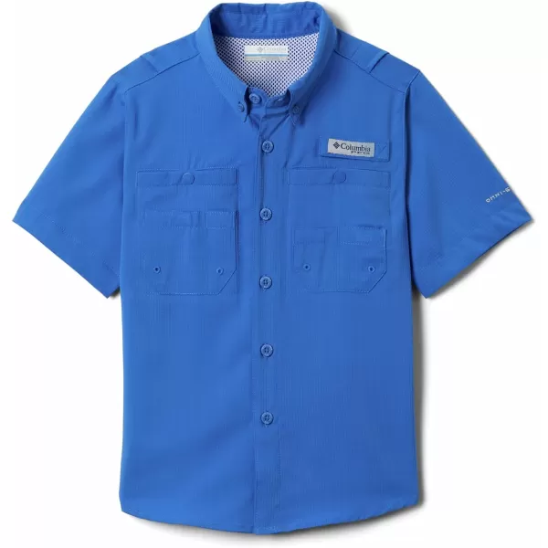 Columbia Boys Big Tamiami Short Sleeve ShirtVivid Blue