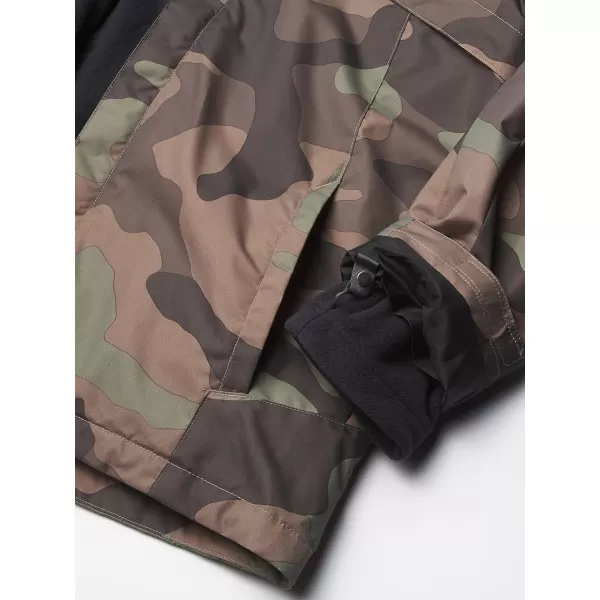 Columbia Boys Bugaboo II Fleece Interchange JacketCypress Mod Camo