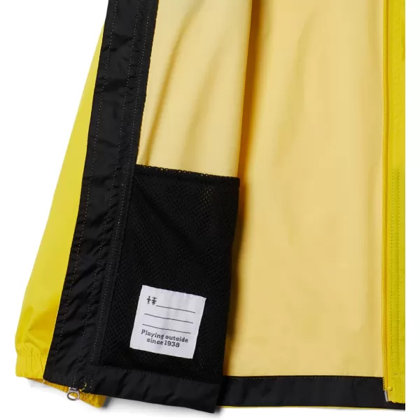 Columbia Boys Glennaker Rain JacketLaser LemonBlack