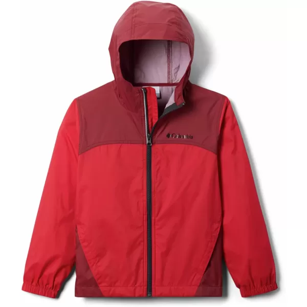 Columbia Boys Glennaker Rain JacketMountain RedRed Jasper