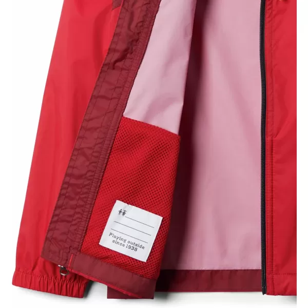 Columbia Boys Glennaker Rain JacketMountain RedRed Jasper