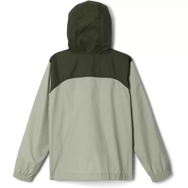 Columbia Boys Glennaker Rain JacketSafariGreenscape