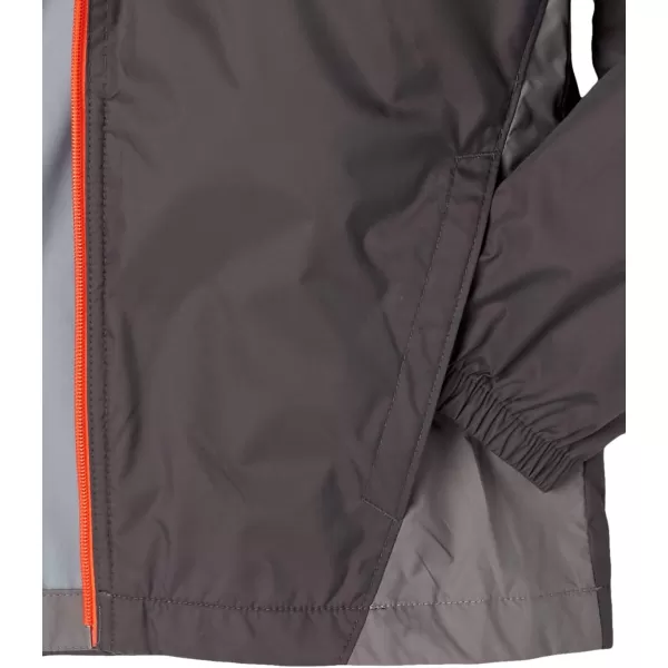 Columbia Boys Glennaker Rain JacketSharkCity GreyRed