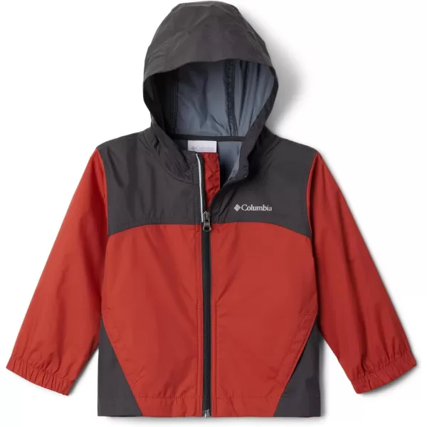 Columbia Boys Glennaker Rain JacketWarp RedShark