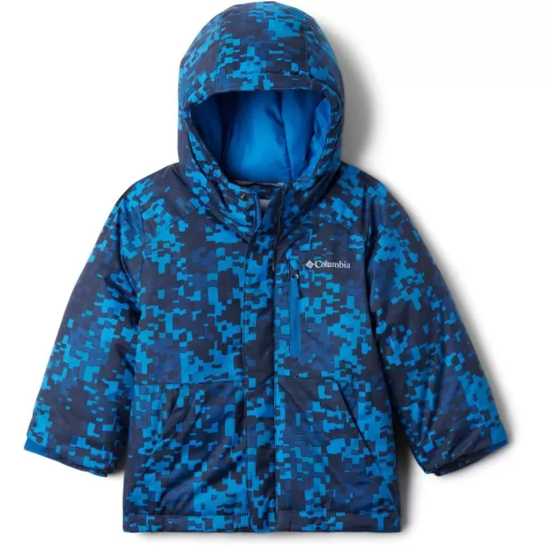 Columbia Boys Lightning Lift JacketBright Indigo Weave Print