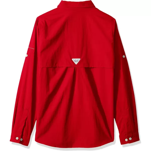 Columbia Boys PFG Bahama Long Sleeve ShirtRed Sparks