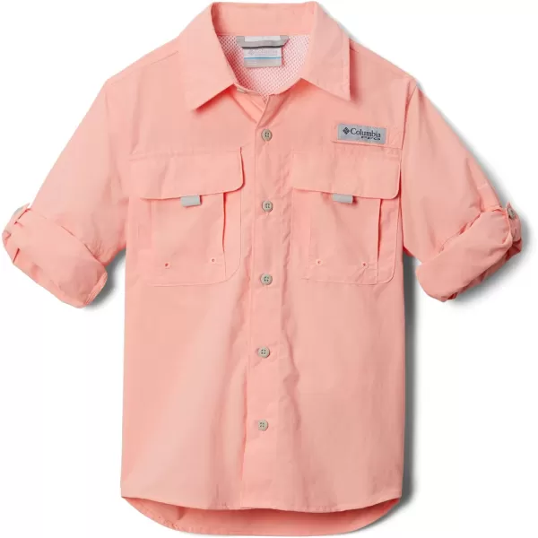 Columbia Boys PFG Bahama Long Sleeve ShirtTiki Pink