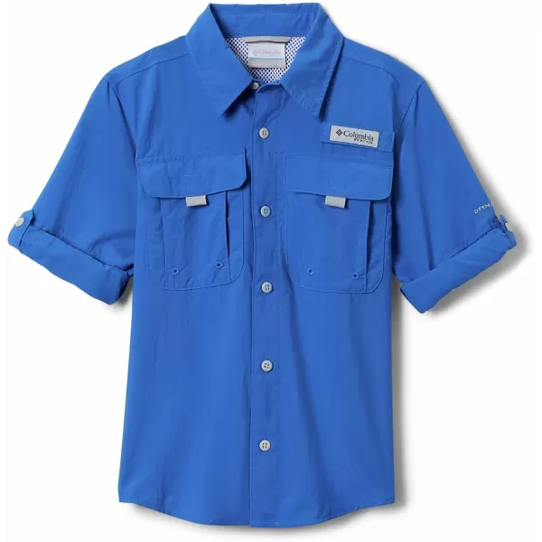 Columbia Boys PFG Bahama Long Sleeve ShirtVivid Blue