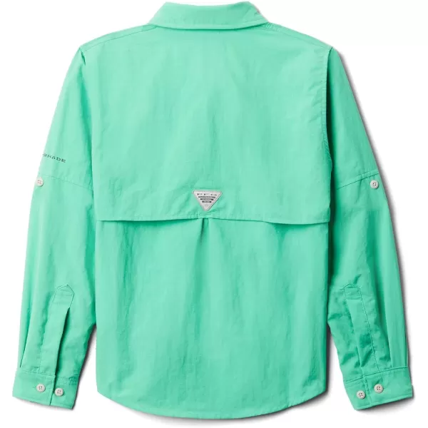 Columbia Boys PFG Bahama Long Sleeve ShirtWinter Green