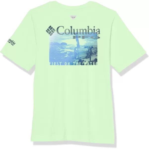 Columbia Boys PFG Short Sleeve Graphic TeeKey WestPfg Sunrise Salt Graphic