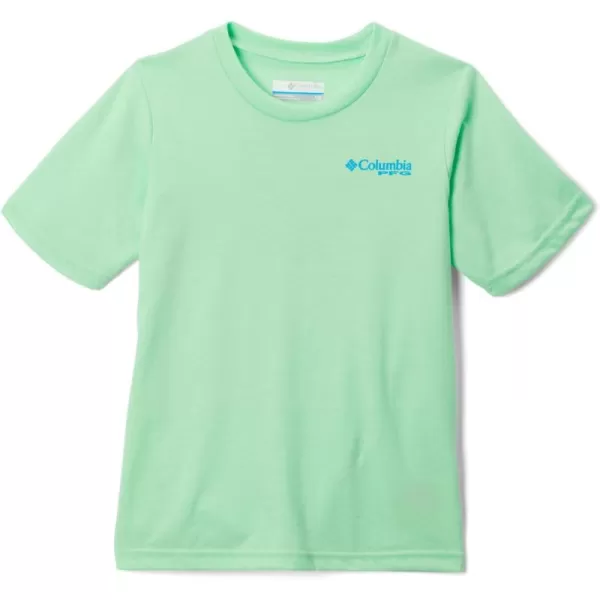 Columbia Boys PFG Short Sleeve Graphic TeeOcean MintChompy Chomp Graphic