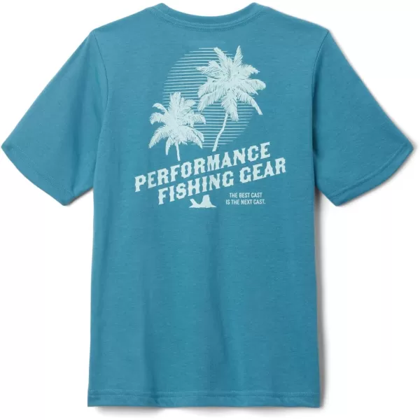 Columbia Boys PFG Short Sleeve Seasonal Graphic TeeCanyon BlueEasy Breezy Graphic