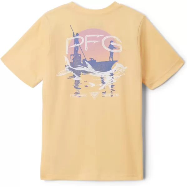 Columbia Boys PFG Short Sleeve Seasonal Graphic TeeCocoa ButterTarpon Rise Graphic