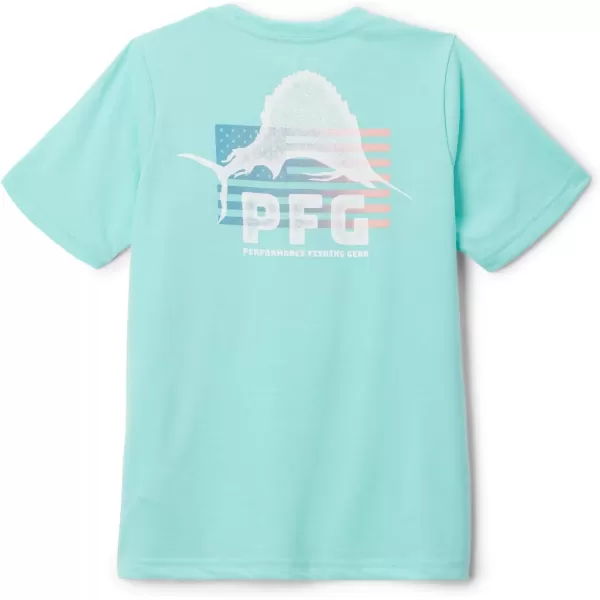 Columbia Boys PFG Short Sleeve Seasonal Graphic TeeGulf StreamFlag Jumper Salt