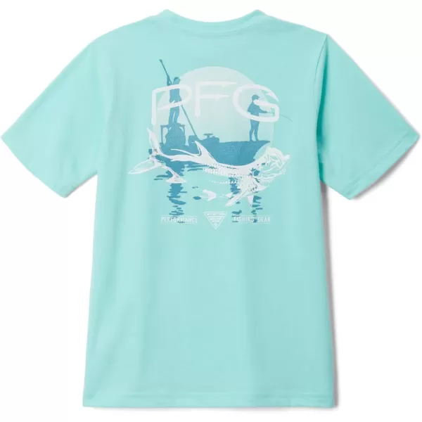 Columbia Boys PFG Short Sleeve Seasonal Graphic TeeGulf StreamTarpon Rise Graphic