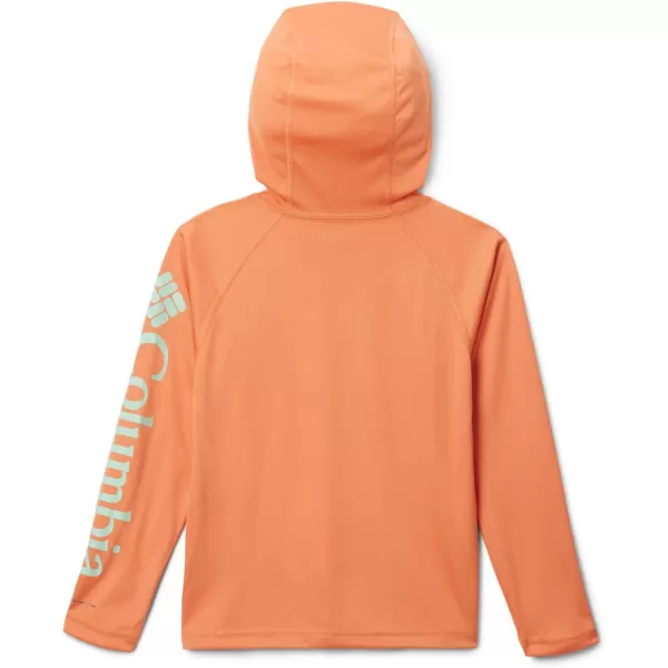 Columbia Boys PFG Terminal Tackle HoodieDusty OrangeNew Mint Logo