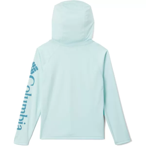 Columbia Boys PFG Terminal Tackle HoodieIcy MornCanyon Blue Logo