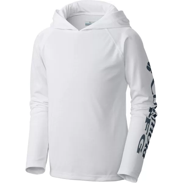 Columbia Boys PFG Terminal Tackle HoodieWhite