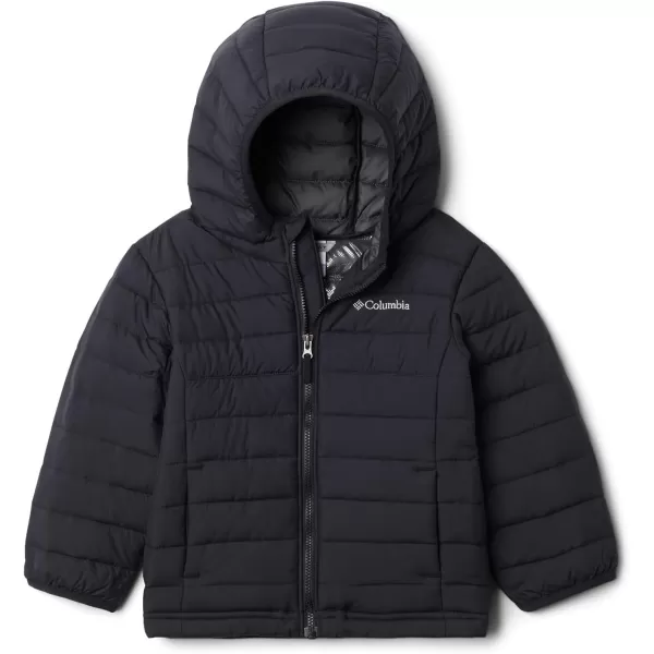 Columbia Boys Powder Lite Hooded JacketBlack