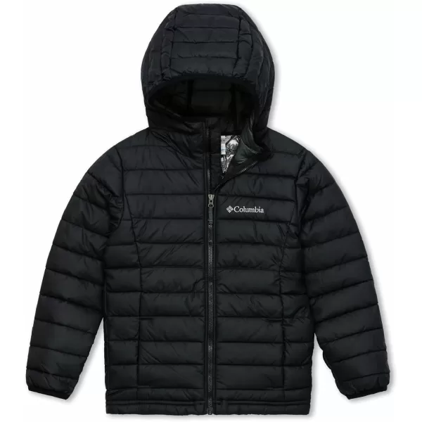 Columbia Boys Powder Lite Hooded JacketBlack