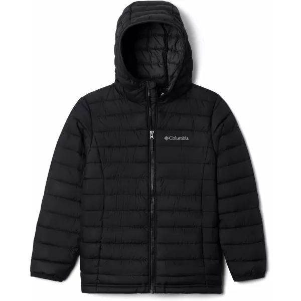 Columbia Boys Powder Lite Hooded JacketBlack