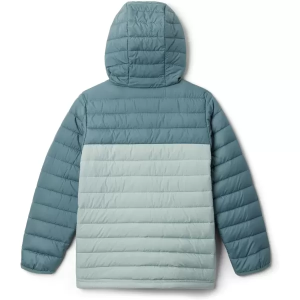 Columbia Boys Powder Lite Hooded JacketNiagaraMetal