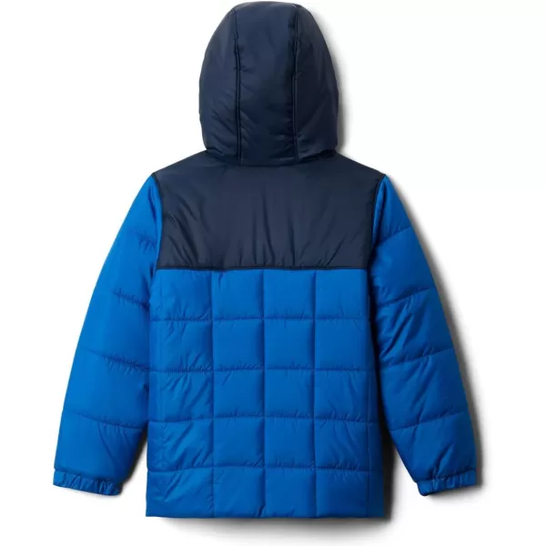 Columbia Boys Puffect II Puffer Full Zip Water Resistant InsulatedBright IndigoCollegiate Navy