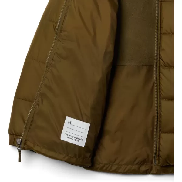 Columbia Boys Puffect II Puffer Full Zip Water Resistant InsulatedNew Olive