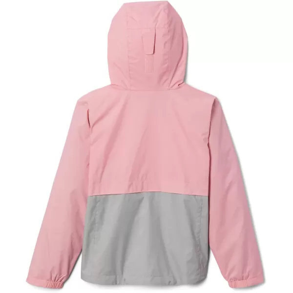 Columbia Boys RainZilla JacketPink Orchid  Columbia Grey