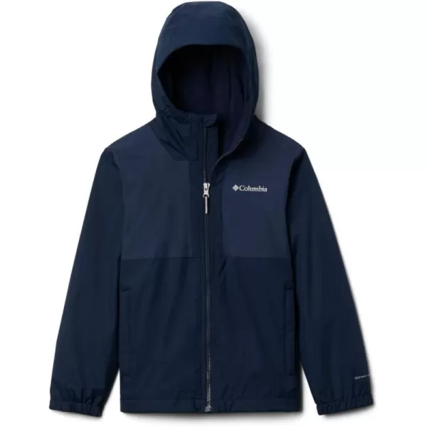 Columbia Boys Rainy Trails Fleece Lined JacketColl NavyColl Navy Slub