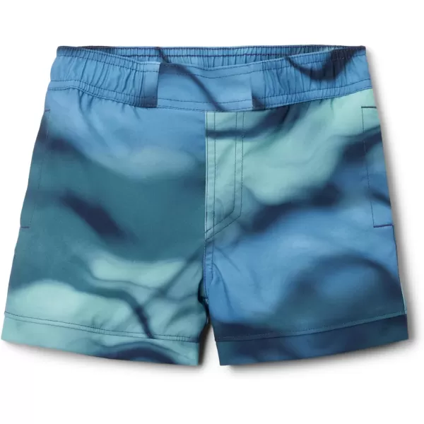 Columbia Boys Sandy Shores Boardshort MoistureWicking UV Sun ProtectionCollegiate Navy Undercurrent