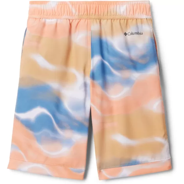 Columbia Boys Sandy Shores Boardshort MoistureWicking UV Sun ProtectionLight Camel Undercurrent