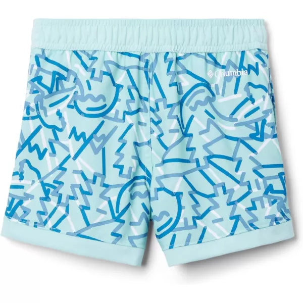 Columbia Boys Sandy Shores Boardshort MoistureWicking UV Sun ProtectionSpray Camptastic