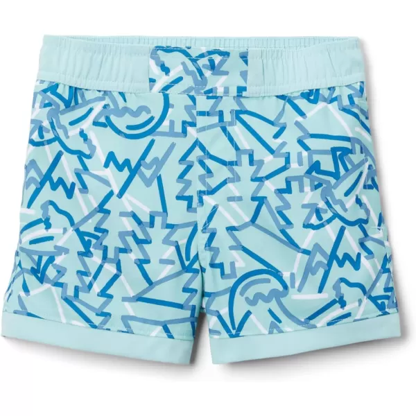 Columbia Boys Sandy Shores Boardshort MoistureWicking UV Sun ProtectionSpray Camptastic