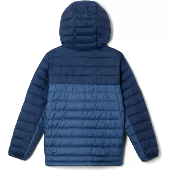 Columbia Boys Silver Falls Hooded JacketDark Mountain  Collegiate Navy