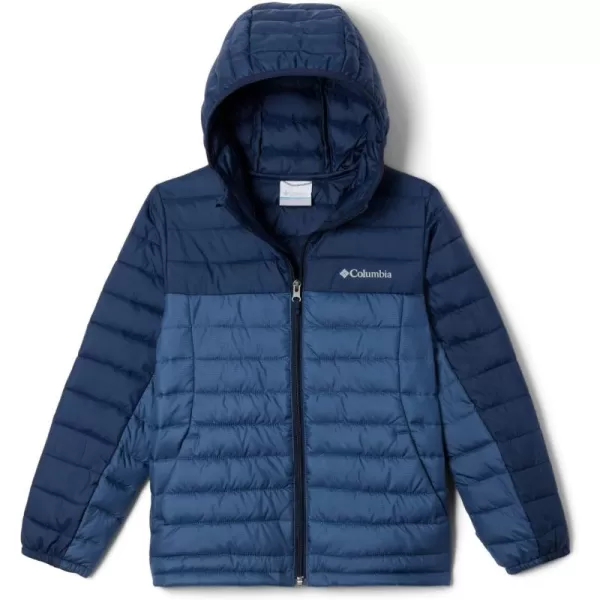 Columbia Boys Silver Falls Hooded JacketDark Mountain  Collegiate Navy